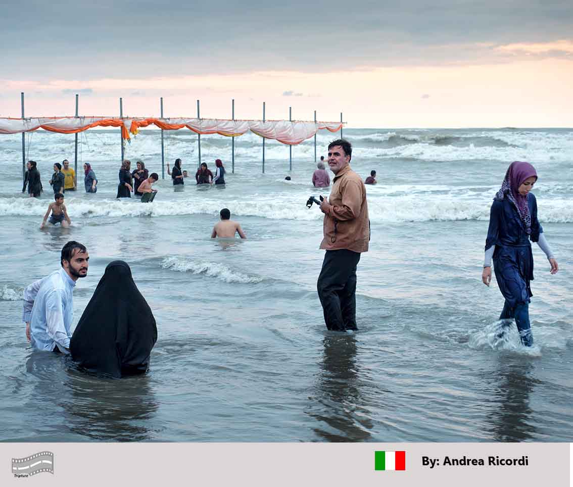 Italian photographer in Iran